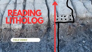 Litholog Construction in Geology  Field Video [upl. by Riddle351]