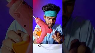 Glue gun tips and tricks gluegun gluestick wirejoint electrician experiment ideas [upl. by Alekahs]