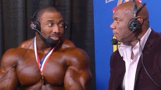 Cedric McMillan Interview After 2017 Arnold Classic Win  Generation Iron [upl. by Indihar]