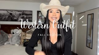 Western Outfits Fall edition [upl. by Nahtanha]