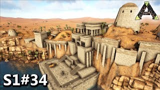 NEW DESERT BIOME EXPLORATION LOT OF RUINS ARK RAGNAROK Gameplay Ep34 [upl. by Eilrebmik298]