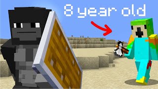 Minecraft Speedrunner vs 2 8 Year Olds [upl. by Yoshi924]