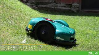 Ambrogio Robot L85 Evolution perfect for gardens with slopes [upl. by Emeric]