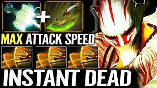 Hard Carry Juggernaut Max Attack Speed  Aghs Scepter Unlimited Slash Nobody Can Stop Him Dota 2 [upl. by Radnaxela]