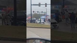 3 vehicles involved in crash on Arlington and Monte Vista Dr in Ada Oklahoma [upl. by Dewie]