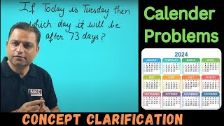 How to Solve Calendar  Based Question  Concept Clarification  by NK Sir [upl. by Landbert338]