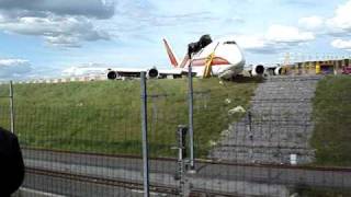 Kalitta Air 747 Brussels crash [upl. by Ainit]