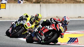 EBC Brakes Superbike Race 1 at WeatherTech Raceway Laguna Seca [upl. by Ailesor]