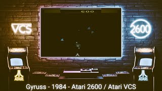 Gyruss  1984  Atari 2600  Atari VCS [upl. by Ylnevaeh]