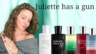 JULIETTE HAS A GUN  обзор бренда  НОВИНКИ 2024 духи perfume парфюмерия осень обзор juliette [upl. by Riada]