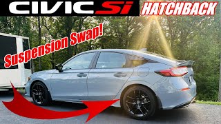 Civic Hatchback Si Rear Suspension Swap 20222024 [upl. by Eemyaj383]