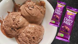 ಡೈರಿಮಿಲ್ಕ್ ಚಾಕಲೇಟೆನಿಂದ ಐಸ್ಕ್ರೀಮ್ ಮಾಡಿchocolate ice cream using dairy milkchocolate icecream recipe [upl. by Aivartal]