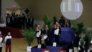 World Championships in Gymwheel 2016 boys vault Final Award ceremony [upl. by Hancock]