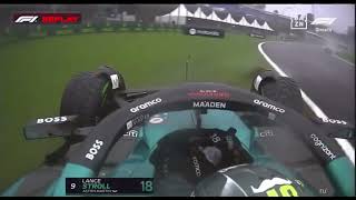 Lance Stroll Onboard Crash 2024 São Paulo Grand Prix 2024 [upl. by Artsa719]