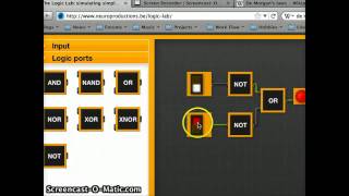 Boolean Logic Circuits Explained  NAND [upl. by Akeihsal652]