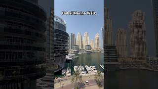 Beautiful Dubai Marinadubaimarina marinawalk exploredubai travel fyp viralshorts foryoupage [upl. by Nnadroj]