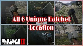 Get 6 Unique Hatchet in 4 Minutes  Red Dead Redemption 2  PS4  RDR2 Location [upl. by Ahsias]