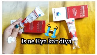 EventoneC Cream Honest Review 😭youtube skincare skincareroutine eventone [upl. by Nitsirk777]