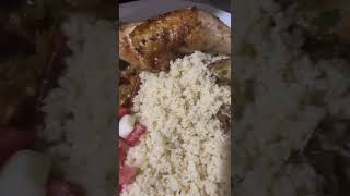 Attieke poulet au grill cuisineivoirienne poulet recetteafricaine [upl. by Uzzi23]