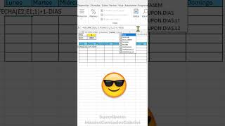 Como crear un calendario en excel con una sola funcionexcel excelavanzado mastercontadorgabriel [upl. by Nagrom]