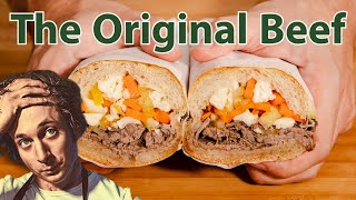 THE BEAR  Original Italian Beef Sandwich Recipe [upl. by Venola]