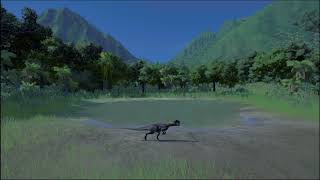 Dilophosaurus Jurassic World Evolution 2 [upl. by Anelrihs]