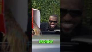 LeBron James Pranked Bronny Before Their First NBA Game 😂 [upl. by Jobye]