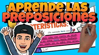 📚 Las PREPOSICIONES en ESPAÑOL para NIÑOS de PRIMARIA con TRUCO [upl. by Adriaens784]