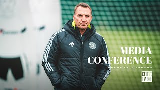 Full Celtic Media Conference  Brendan Rodgers previews Sundays League Cup Quarter Final 20924 [upl. by Raffin306]