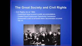 APUSH Review The Great Society [upl. by Ayrotal427]