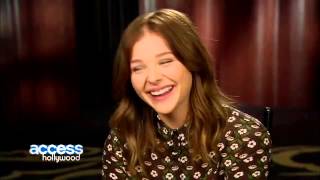 Chloë Grace Moretz  Talks about Denzel Washington amp quotThe Equalizerquot [upl. by Zitah]