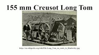 155 mm Creusot Long Tom [upl. by Aliek]