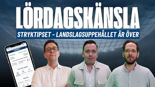 Lördagskänsla  Stryktipset amp Powerplay [upl. by Llerraj]