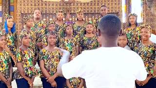 Bless our offering Sung by Youth choir Okporo Orlu Composed by Emmanuel Atuanya [upl. by Ylra]