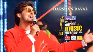 Darshan Raval rocks the stage of Smule Mirchi Music Awards 2020  KAMARIYA  CHOGADA TARA [upl. by Nnywg]