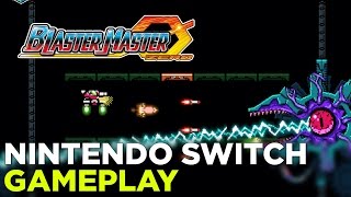 16 Minutes of BLASTER MASTER ZERO Nintendo Switch Gameplay  GDC 2017 [upl. by Arsi]