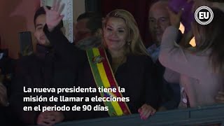 La senadora opositora Jeanine Áñez decidió asumir como presidenta interina de Bolivia [upl. by Annazus473]