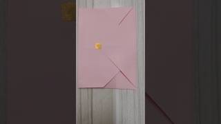 How to make envelope ✉️  origami sheets envelope envelopeorigamishortsdiycraft [upl. by Alexandros]