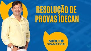 COMENTÁRIO DE PROVAS IDECAN  IFRR [upl. by Lindley]