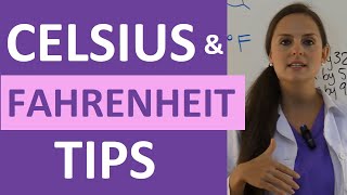 Celsius to Fahrenheit Conversion Formula for NCLEX Exam Quick and Easy [upl. by Atinahc]