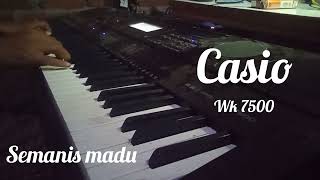 tarling Cirebonan semanis madu fersion Casio wk 7500 [upl. by Cockburn273]