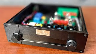 Cary SLP90 clone tube preamplifier first look  ZeroZone PRT12A [upl. by Loree783]