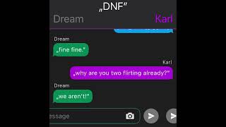 DNF texting story Part 1  I’m so tired sorry it’s so shortv [upl. by Anahoj]