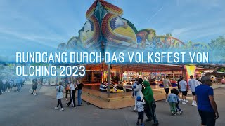 Volksfest Olching Rundgang 2023 [upl. by Delores]