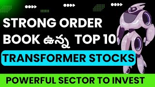 Top 10 transformer stocks with STRONG ORDER BOOK [upl. by Aruam]