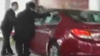 Shanghai Woman Forces Man Into Buying Car [upl. by Anoet475]