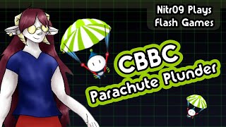 Nitr09 Plays Flash Games CBBC Parachute Plunder [upl. by Llerrot83]