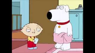 Family Guy Stewie Beats Up Brian  All Scenes [upl. by Enilram]