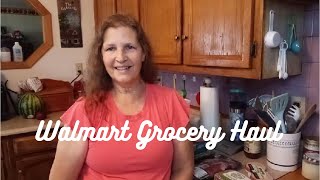 Walmart Grocery Haul [upl. by Mcgrody]