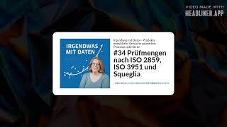 Prüfmengen nach ISO 2859 ISO 3951 und Squeglia [upl. by Leuqer]